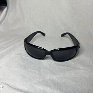 Versace 4044-B Sunglasses Black Silver Coin Medusa Swarovski Crystals